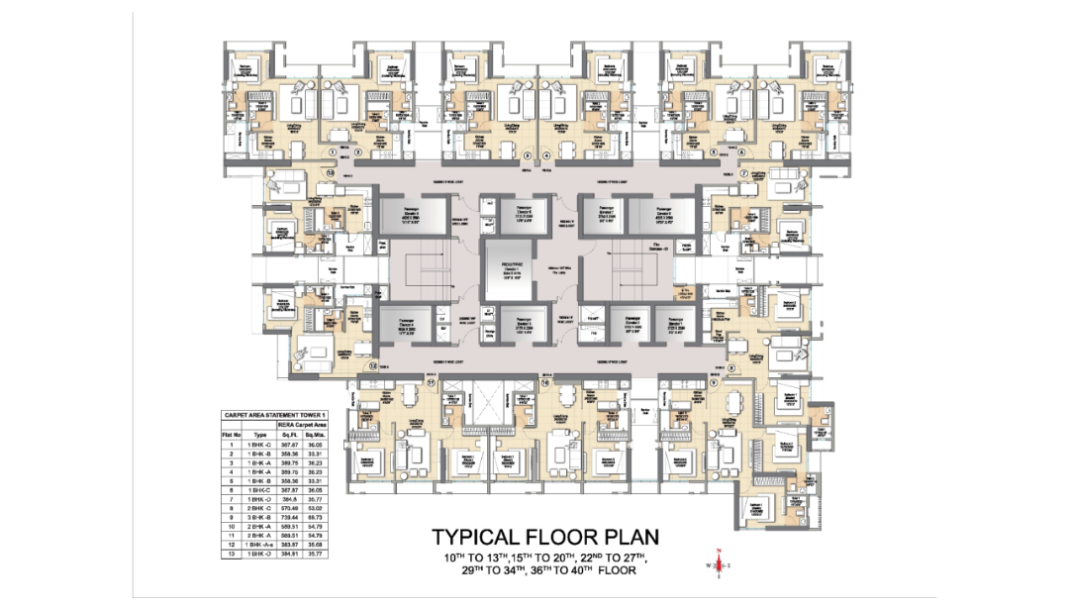 Auris Ilaria Malad West | 1BHK, 2BHK, 3BHK Residences flat for sale in Malad West-5