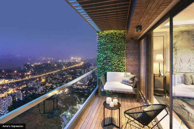 Flat for Sale Orlem Church, Malad West. Mumbai. NEW LAUNCH. 2-3-4 BHK. PREMIUM LUXURY TOWER