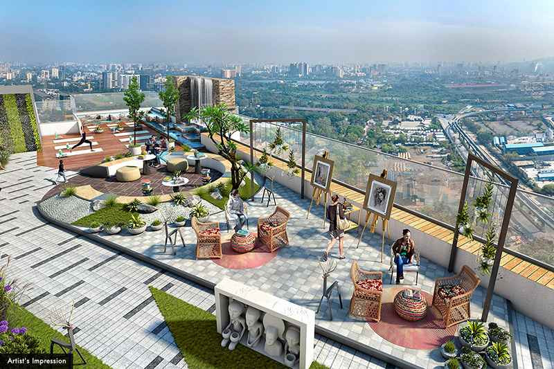 Flat for Sale Orlem Church, Malad West. Mumbai. NEW LAUNCH. 2-3-4 BHK. PREMIUM LUXURY TOWER-3