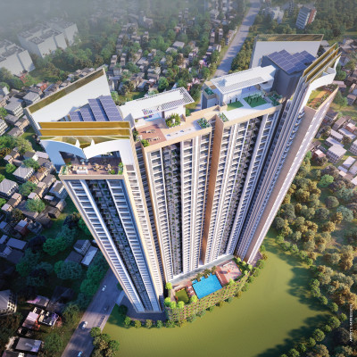 CHANDAK TREESOURUS - 2BHK , 3BHK SunDeck Residences. Project Under-Construction.-2