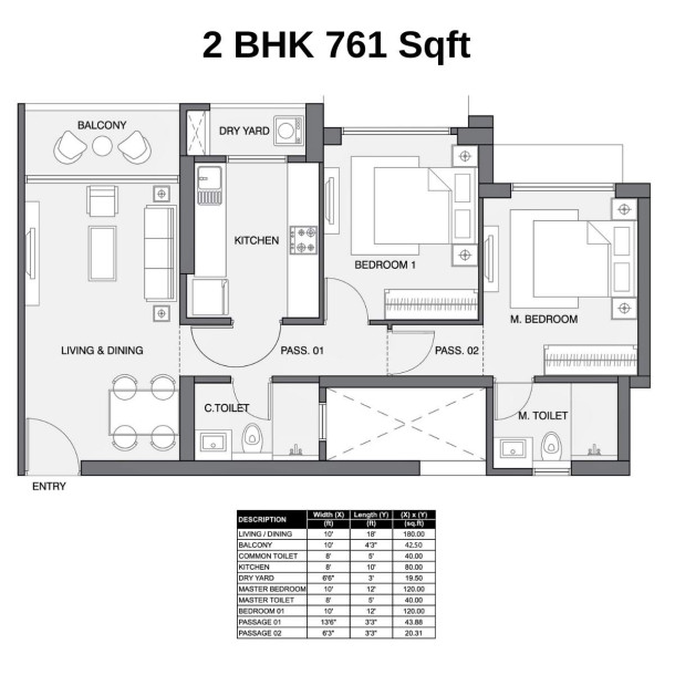 Edmont - Aurelia by Ashwin Sheth: Kandivali West  | 2BHK, 3BHK Residences | Under Development-19