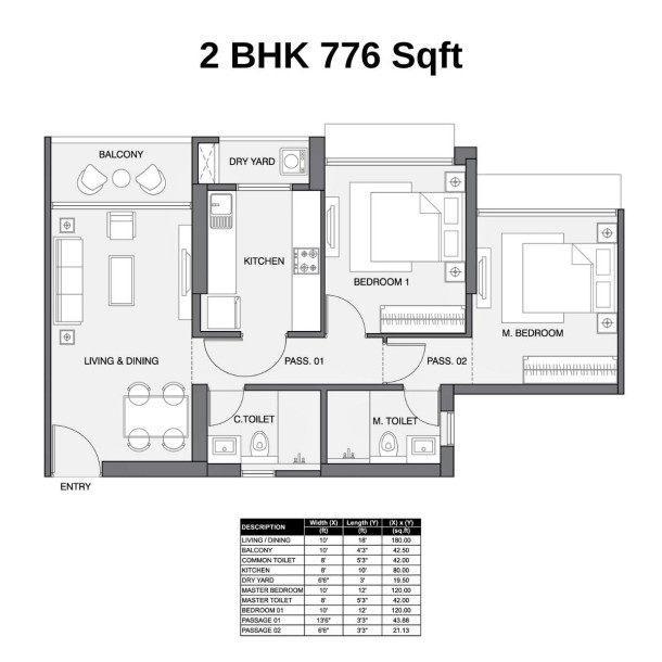 Edmont - Aurelia by Ashwin Sheth: Kandivali West  | 2BHK, 3BHK Residences | Under Development-16