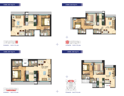 Gauri Elegance in Malad West, Mumbai - Luxurious 1 & 2 BHKs starting from ₹74.34 Lacs-5