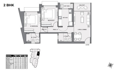 Edmont - Aurelia by Ashwin Sheth: Kandivali West  | 2BHK, 3BHK Residences | Under Development-6